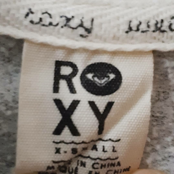 Roxy - Grey Zip Up Hoodie - Picture 4 of 8